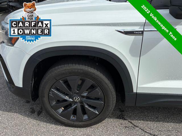 used 2022 Volkswagen Taos car, priced at $18,200