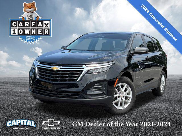 used 2024 Chevrolet Equinox car, priced at $23,500