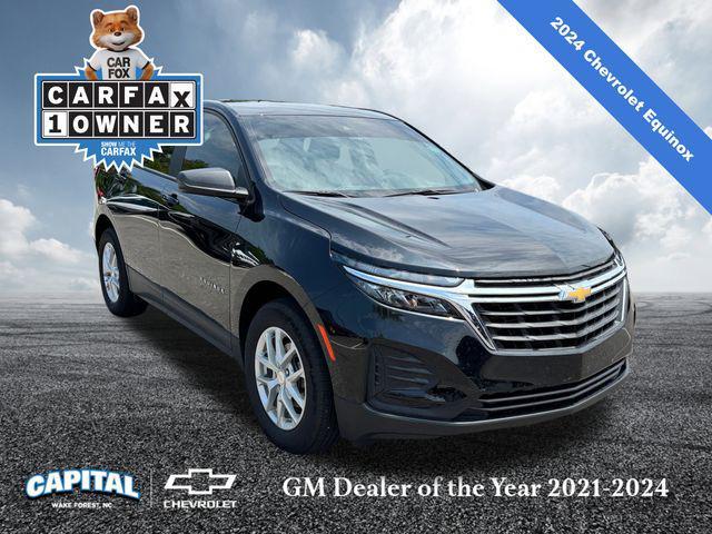 used 2024 Chevrolet Equinox car, priced at $23,500