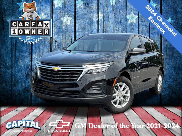 used 2024 Chevrolet Equinox car, priced at $22,000