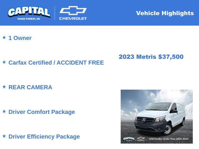 used 2023 Mercedes-Benz Metris car, priced at $37,500