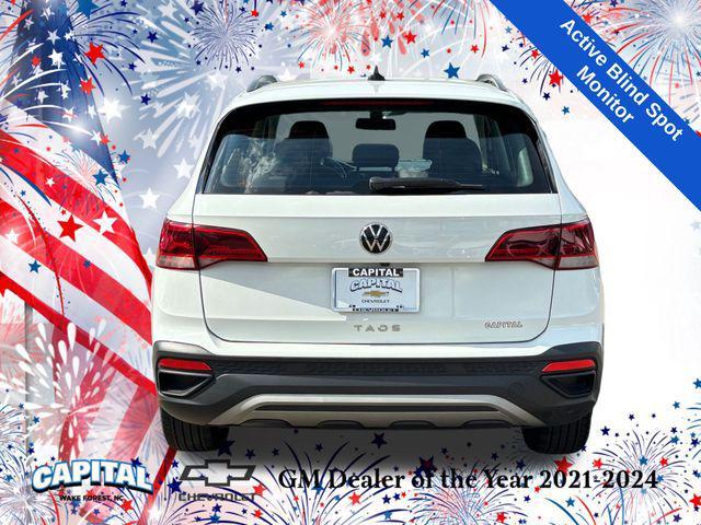used 2022 Volkswagen Taos car, priced at $17,700