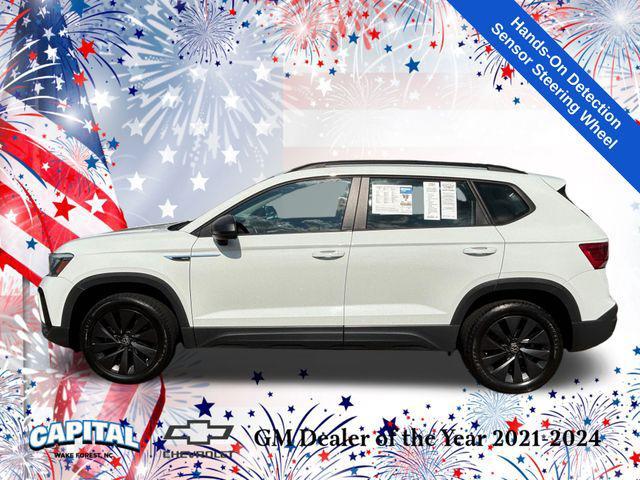 used 2022 Volkswagen Taos car, priced at $17,700