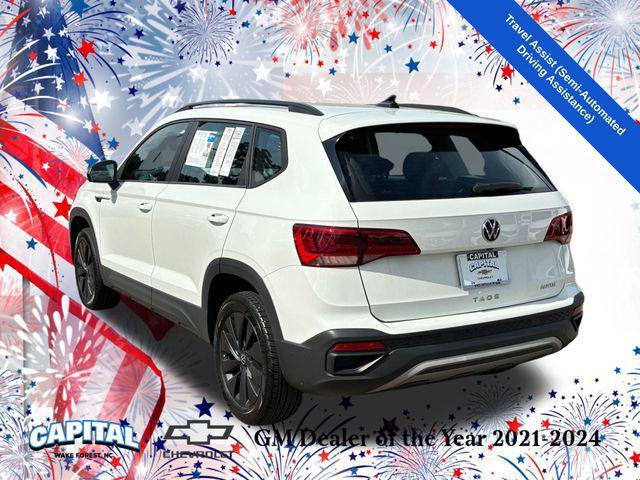 used 2022 Volkswagen Taos car, priced at $17,700