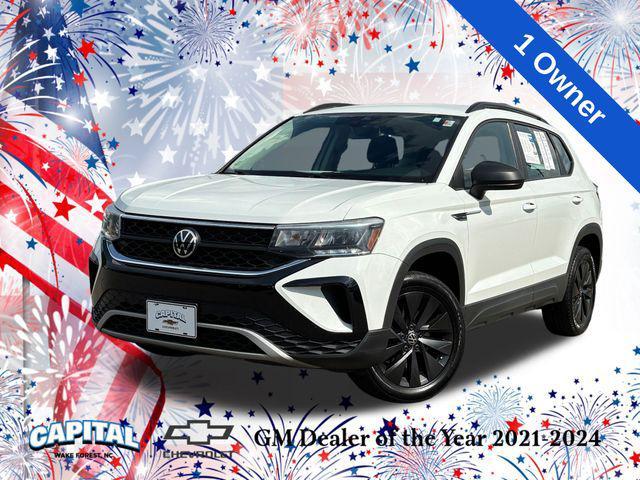 used 2022 Volkswagen Taos car, priced at $17,700