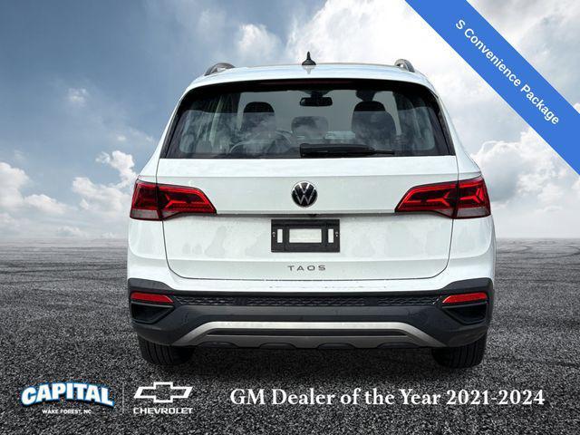 used 2022 Volkswagen Taos car, priced at $17,200