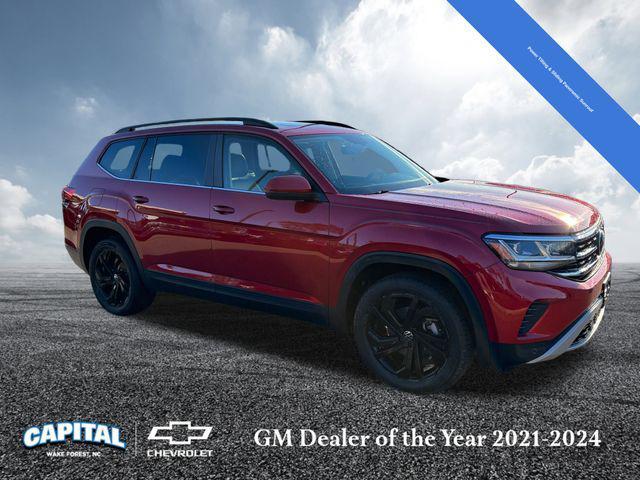 used 2022 Volkswagen Atlas car, priced at $27,000