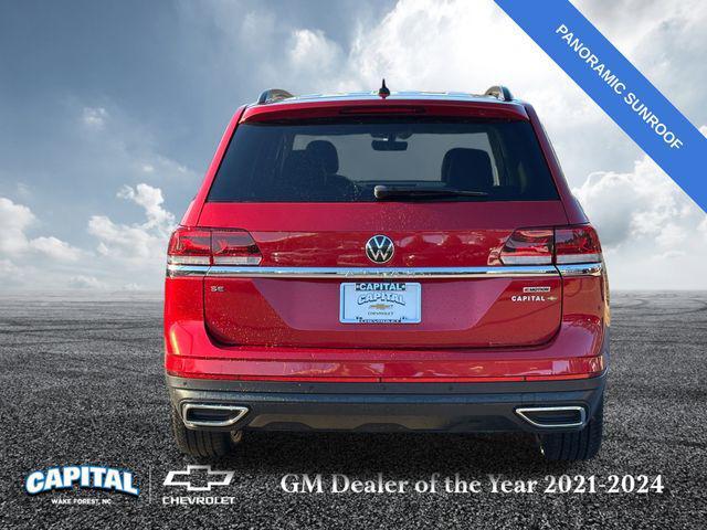used 2022 Volkswagen Atlas car, priced at $27,000