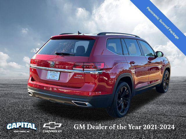 used 2022 Volkswagen Atlas car, priced at $27,000