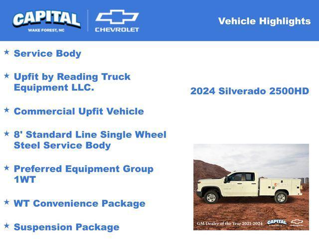 new 2024 Chevrolet Silverado 2500 car, priced at $67,979