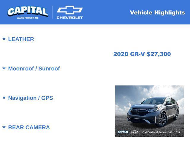used 2020 Honda CR-V car, priced at $27,300