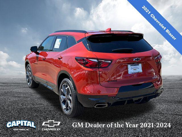 used 2021 Chevrolet Blazer car, priced at $27,700