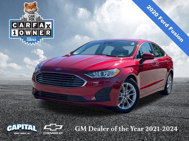 used 2020 Ford Fusion car, priced at $17,300