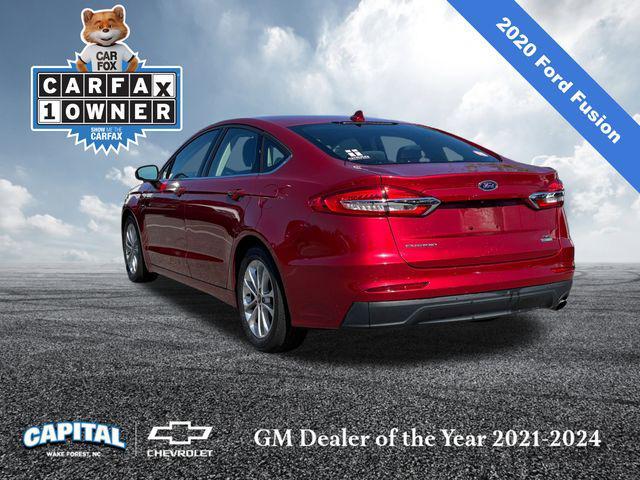 used 2020 Ford Fusion car, priced at $17,300