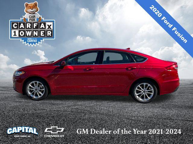 used 2020 Ford Fusion car, priced at $17,300