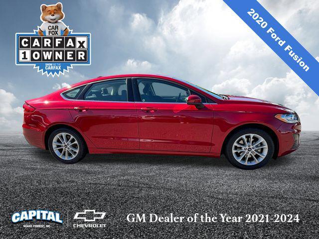 used 2020 Ford Fusion car, priced at $17,300