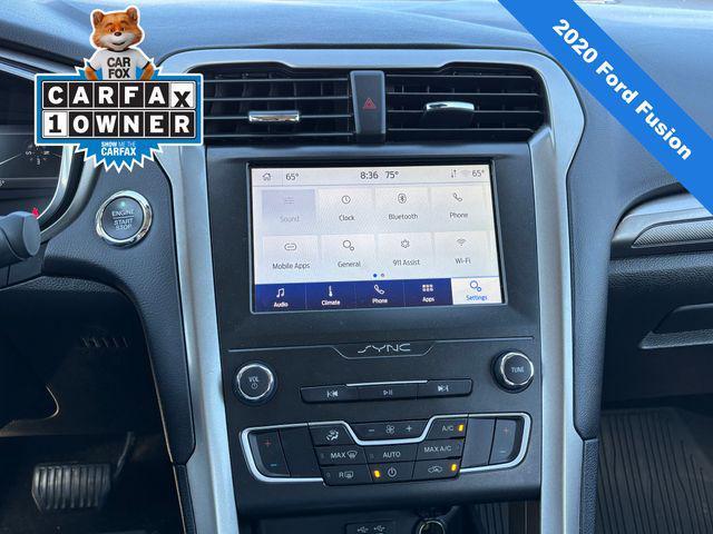 used 2020 Ford Fusion car, priced at $17,300