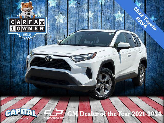used 2022 Toyota RAV4 car, priced at $30,600