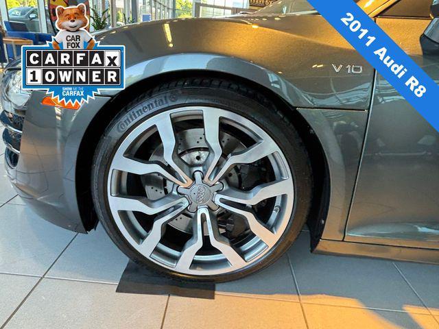 used 2011 Audi R8 car, priced at $98,500