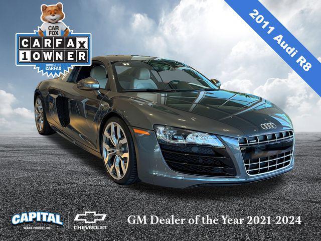 used 2011 Audi R8 car, priced at $98,500