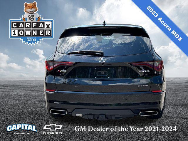 used 2023 Acura MDX car, priced at $47,000