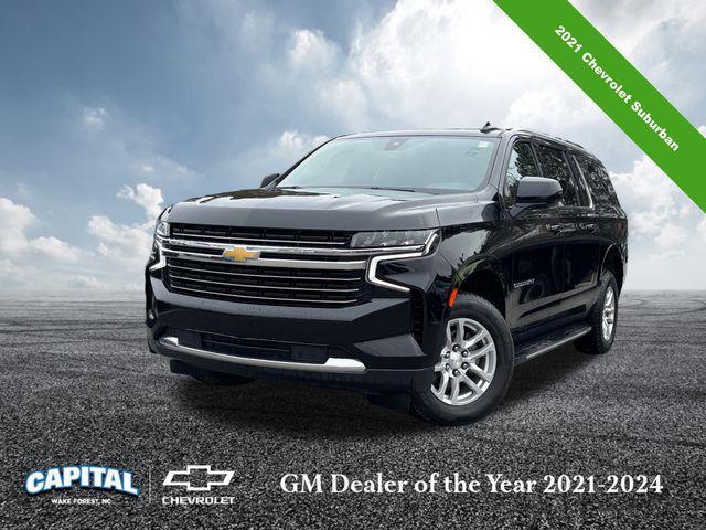 used 2021 Chevrolet Suburban car, priced at $36,800