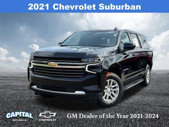 used 2021 Chevrolet Suburban car, priced at $35,500