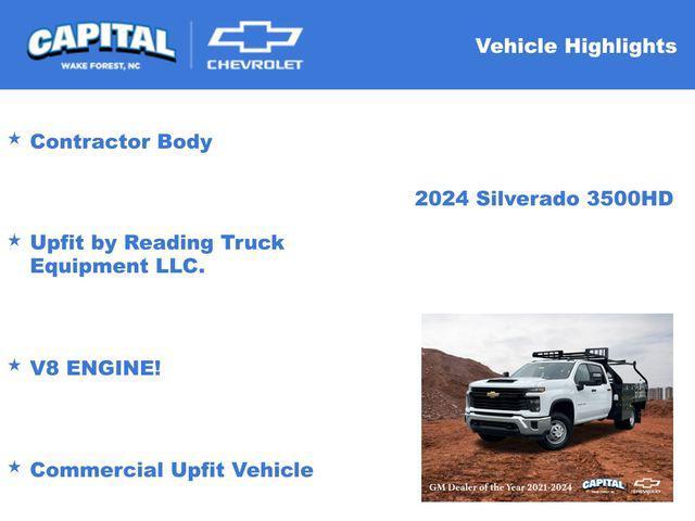 new 2024 Chevrolet Silverado 3500 car, priced at $68,069