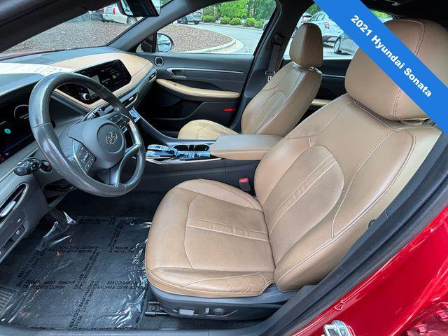 used 2021 Hyundai Sonata car, priced at $22,000