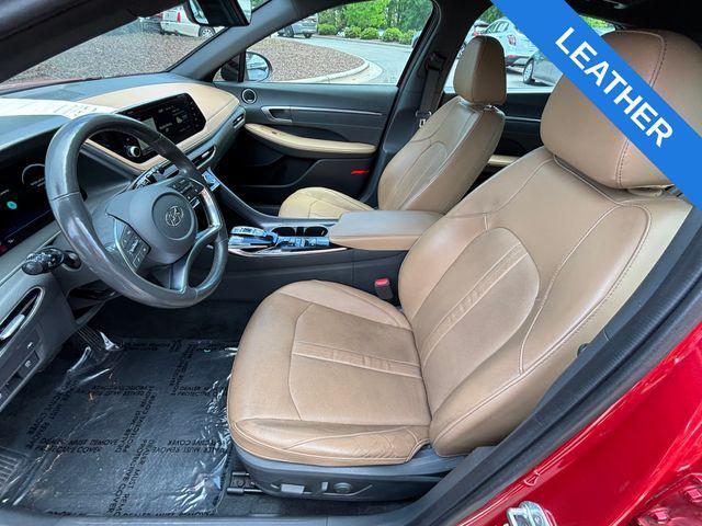 used 2021 Hyundai Sonata car, priced at $21,500
