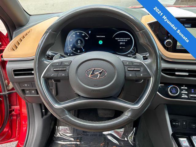 used 2021 Hyundai Sonata car, priced at $22,000