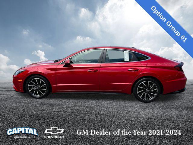used 2021 Hyundai Sonata car, priced at $21,500