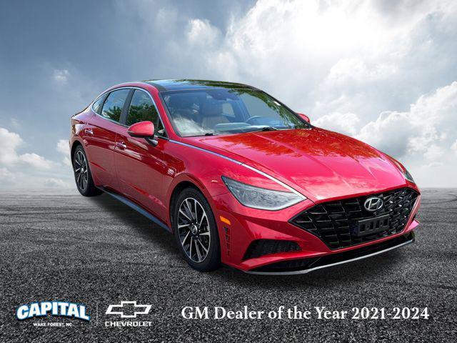 used 2021 Hyundai Sonata car, priced at $21,500