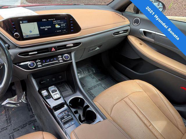 used 2021 Hyundai Sonata car, priced at $22,000