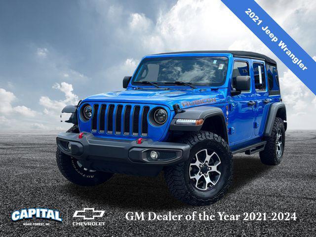 used 2021 Jeep Wrangler Unlimited car, priced at $35,500