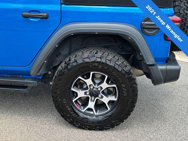 used 2021 Jeep Wrangler Unlimited car, priced at $34,400