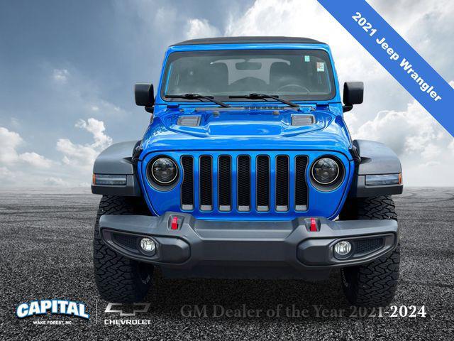 used 2021 Jeep Wrangler Unlimited car, priced at $34,400