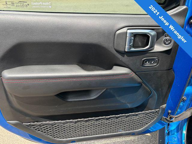 used 2021 Jeep Wrangler Unlimited car, priced at $34,400