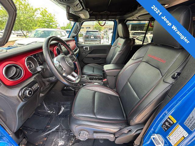 used 2021 Jeep Wrangler Unlimited car, priced at $34,400