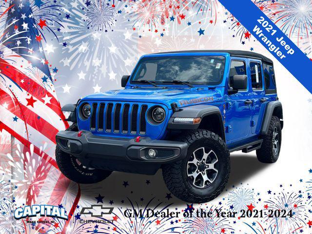 used 2021 Jeep Wrangler Unlimited car, priced at $33,000