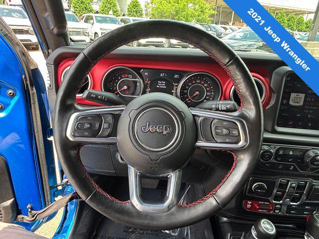 used 2021 Jeep Wrangler Unlimited car, priced at $34,400