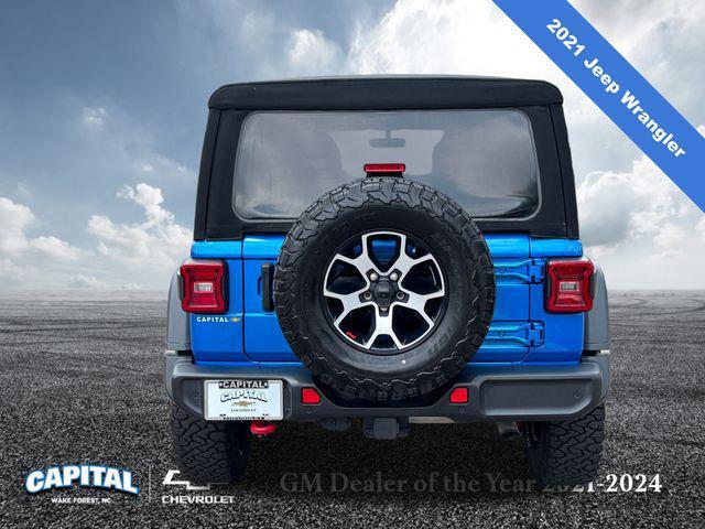 used 2021 Jeep Wrangler Unlimited car, priced at $34,400