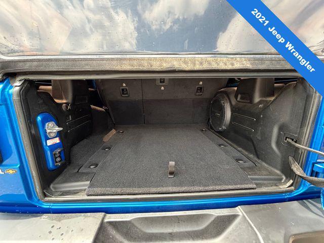used 2021 Jeep Wrangler Unlimited car, priced at $34,400
