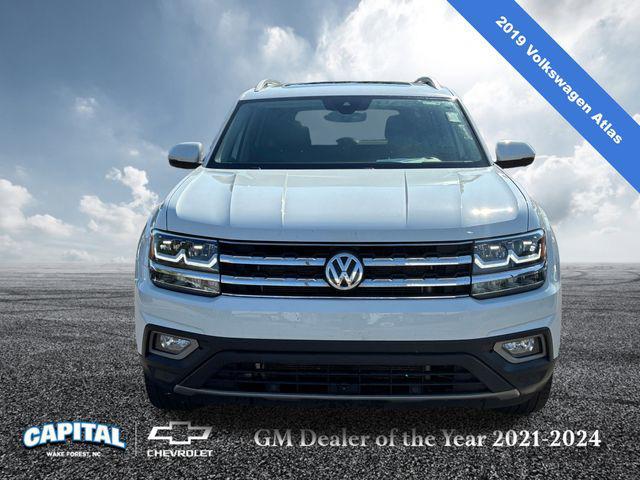 used 2019 Volkswagen Atlas car, priced at $21,400