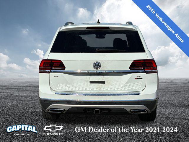 used 2019 Volkswagen Atlas car, priced at $21,400