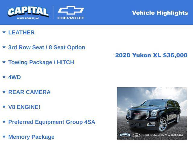 used 2020 GMC Yukon XL car, priced at $36,000