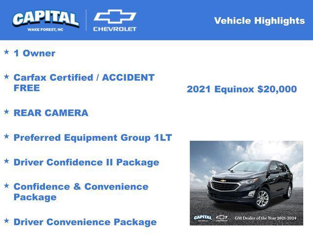 used 2021 Chevrolet Equinox car, priced at $20,000