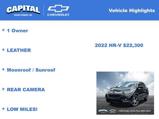 used 2022 Honda HR-V car, priced at $22,300