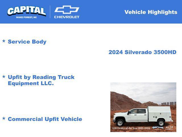 new 2024 Chevrolet Silverado 3500 car, priced at $85,981
