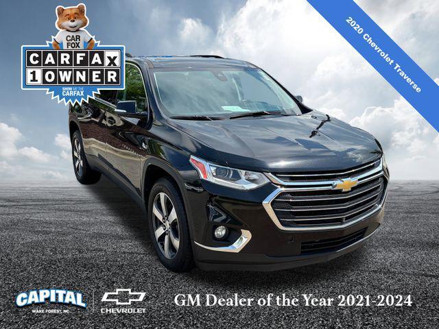 used 2020 Chevrolet Traverse car, priced at $25,200
